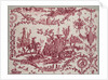 Fragments of Copperplate Printed Cotton, c. 1789 by Christophe Philippe Oberkampf (firm of); Jean-Baptiste Marie Hüet