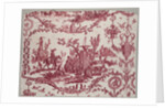 Fragments of Copperplate Printed Cotton, c. 1789 by Christophe Philippe Oberkampf (firm of); Jean-Baptiste Marie Hüet