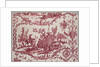 Fragments of Copperplate Printed Cotton, c. 1789 by Christophe Philippe Oberkampf (firm of); Jean-Baptiste Marie Hüet