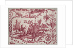 Fragments of Copperplate Printed Cotton, c. 1789 by Christophe Philippe Oberkampf (firm of); Jean-Baptiste Marie Hüet