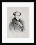 François René Auguste Victome de Châteaubriand by Achille Devéria