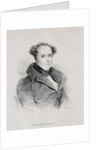 François René Auguste Victome de Châteaubriand by Achille Devéria