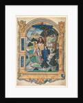 Frontispiece Miniature from the Manuscript of a Poem by Guillaume Crétin?, c. 1537-1540 by Master of Francis I