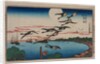 Full Moon over Takanawa, from the series Famous Places in the Eastern Capital, c. 1831 by Ando Hiroshige