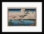 Full Moon over Takanawa, from the series Famous Places in the Eastern Capital, c. 1831 by Ando Hiroshige
