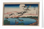 Full Moon over Takanawa, from the series Famous Places in the Eastern Capital, c. 1831 by Ando Hiroshige