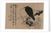 Full Moon with Crow on Plum Branch, 1880s by Kawanabe Kyosai