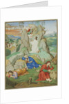 Full Page Miniature: The Agony in the Garden, 1490-1500 by Timoteo Viti (probably)
