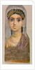 Funerary Portrait of a Young Girl, c. AD 25-37 by Unknown
