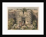 Gateway of the Great Teocallis, Uxmal by Frederick Catherwood