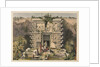 Gateway of the Great Teocallis, Uxmal by Frederick Catherwood