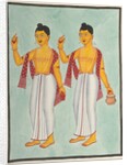 Gaur and Nitai, 1800s by Unknown