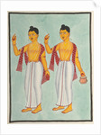 Gaur and Nitai, 1800s by Unknown