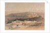 Gaza, 1839 by David Roberts