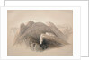 Gebil Hor. Mount Hor, from the Cliffs Encircling Petra, 1839 by David Roberts