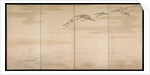 Geese, Reeds and Water, 1800s by Yamamoto Baiitsu