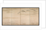 Geese, Reeds and Water, 1800s by Yamamoto Baiitsu