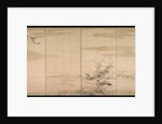 Geese, Reeds, and Water, 1800s by Yamamoto Baiitsu