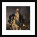 George Washington at the Battle of Princeton, c. 1779 by Charles Willson Peale; Workshop