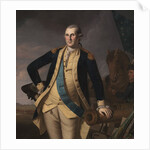 George Washington at the Battle of Princeton, c. 1779 by Charles Willson Peale; Workshop