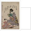 Girl Reading a Book, 1787-1867 by Kikugawa Eizan