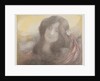 Girl with Long Hair, c. 1898 by Edmond François Aman-Jean