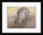 Girl with Long Hair, c. 1898 by Edmond François Aman-Jean