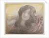 Girl with Long Hair, c. 1898 by Edmond François Aman-Jean
