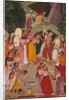 Girls Spraying Each Other at Holi, c. 1640-1650 by Unknown