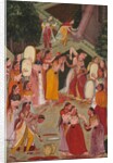 Girls Spraying Each Other at Holi, c. 1640-1650 by Unknown