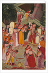 Girls Spraying Each Other at Holi, c. 1640-1650 by Unknown