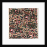 Glazed Chintz with Pheasant and Flower Design, c. 1816 by Bannister Hall