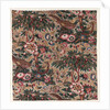 Glazed Chintz with Pheasant and Flower Design, c. 1816 by Bannister Hall