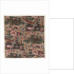 Glazed Chintz with Pheasant and Flower Design, c. 1816 by Bannister Hall
