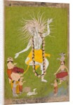 God Shiva in His Ferocious Aspect as Mahakala Dancing, c. 1700-1710 by Unknown