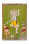 God Shiva in His Ferocious Aspect as Mahakala Dancing, c. 1700-1710 by Unknown