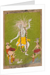 God Shiva in His Ferocious Aspect as Mahakala Dancing, c. 1700-1710 by Unknown
