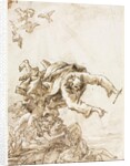 God the Father with Angels and Cherubs, 1758 or after by Giovanni Domenico Tiepolo
