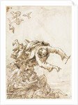 God the Father with Angels and Cherubs, 1758 or after by Giovanni Domenico Tiepolo