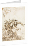 God the Father with Angels and Cherubs, 1758 or after by Giovanni Domenico Tiepolo