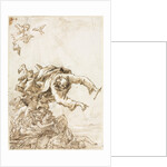 God the Father with Angels and Cherubs, 1758 or after by Giovanni Domenico Tiepolo