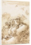 God the Father with Symbol of the Trinity, 1758 or after by Giovanni Domenico Tiepolo