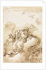 God the Father with Symbol of the Trinity, 1758 or after by Giovanni Domenico Tiepolo