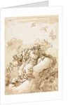 God the Father with Symbol of the Trinity, 1758 or after by Giovanni Domenico Tiepolo