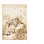 God the Father with Symbol of the Trinity, 1758 or after by Giovanni Domenico Tiepolo