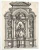 Great Altar with the Virgin, in a border with SS. Christopher, George, Barbara, Catherine, 1520 by Albrecht Altdorfer