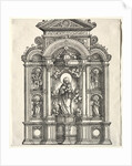 Great Altar with the Virgin, in a border with SS. Christopher, George, Barbara, Catherine, 1520 by Albrecht Altdorfer