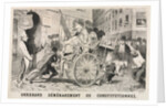 Great Removal of the Constitutional Establishment, 1846 by Honoré Daumier; Aubert