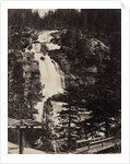 Great Upper Waterfall, High Alps, c. 1862 by Louis-Alphonse Davanne