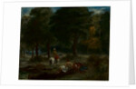 Greek Cavalry Men Resting in Forest, 1858 by Eugène Delacroix